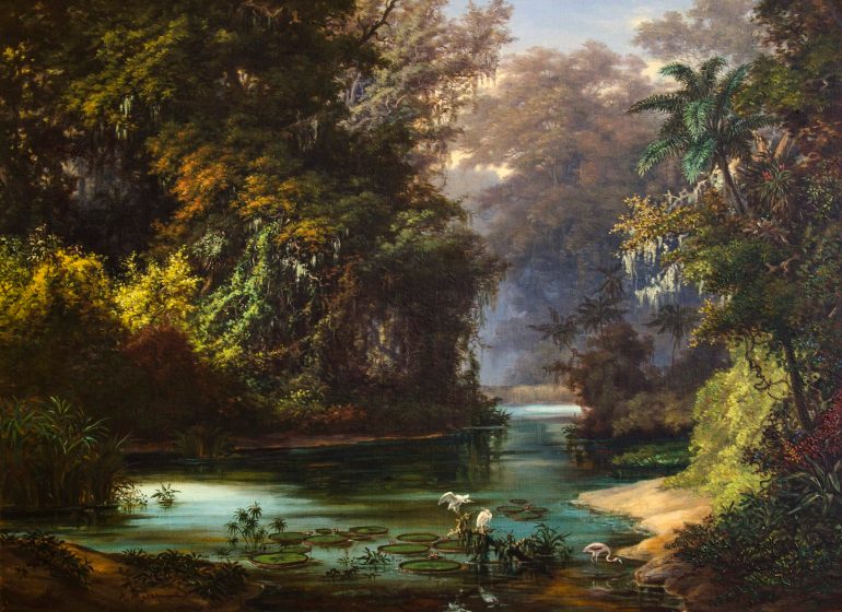 Un artista viajero del siglo XIX en el Museo Larreta