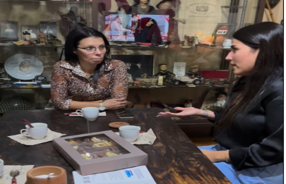 La presidenta conumal visitó a vecinos