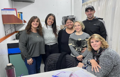 La comunera Dilaudo visitó el Centro de Acción Familiar Simón Bolivar