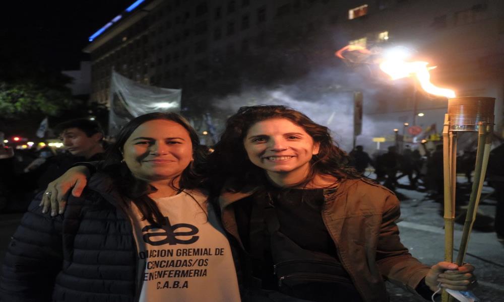 La enfermería reclamó por el reconocimiento en la Legislatura porteña