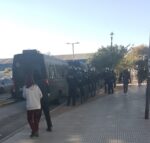 Retiro: la policía intenta desalojar a mujeres y niños de La Galería del Barrio 31