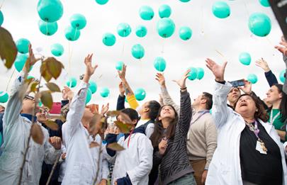 El hospital Garrahan festejó el Día Nacional de la Donación de Órganos y Tejidos