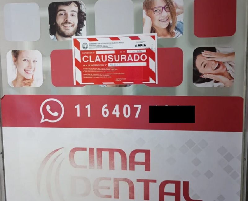 Cuatro consultorios dentales clausurados en Belgrano, Montserrat y San Nicolás: 12 personas imputadas por ejercicio ilegal de la medicina