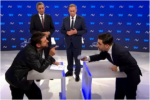 Juan Grabois y Ramiro Marra en un encendido debate que finalizó a los gritos.