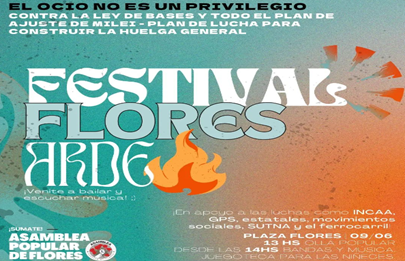 Se viene el festival Flores Arde