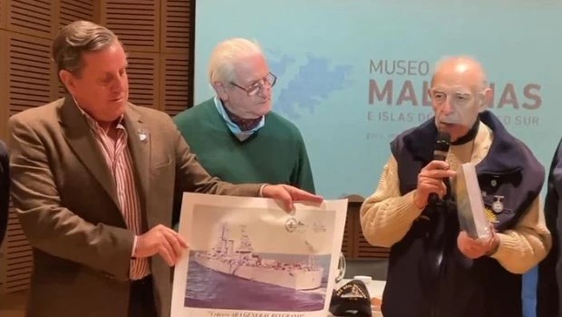 En el Museo Malvinas se recordó el hundimiento del ARA Belgrano