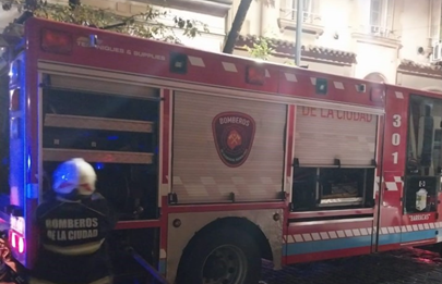 Incendio en un “hotel familiar” del barrio de Barracas