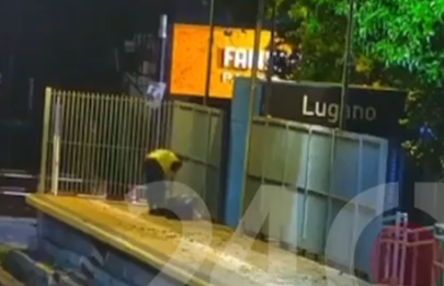 Se conocen videos de la agresión de Guardia de seguridad que mató a un hombre en Lugano