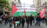 La izquierda, en apoyo a los campamentos pro palestinos en universidades estadounidenses