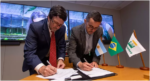 La empresa estatal Energía Argentina firmó un acuerdo con Petrobras para abastecer de gas al noroeste argentino.