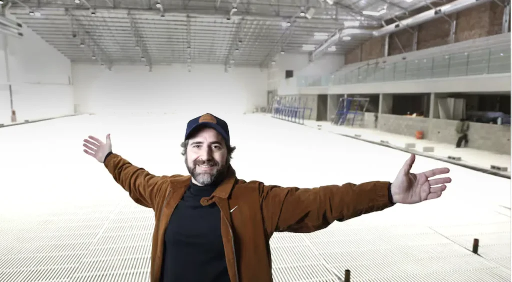 Nace la meca del patinaje sobre hielo en Devoto