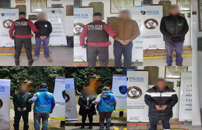 Cayó una banda dedicada a robar cables en Mataderos