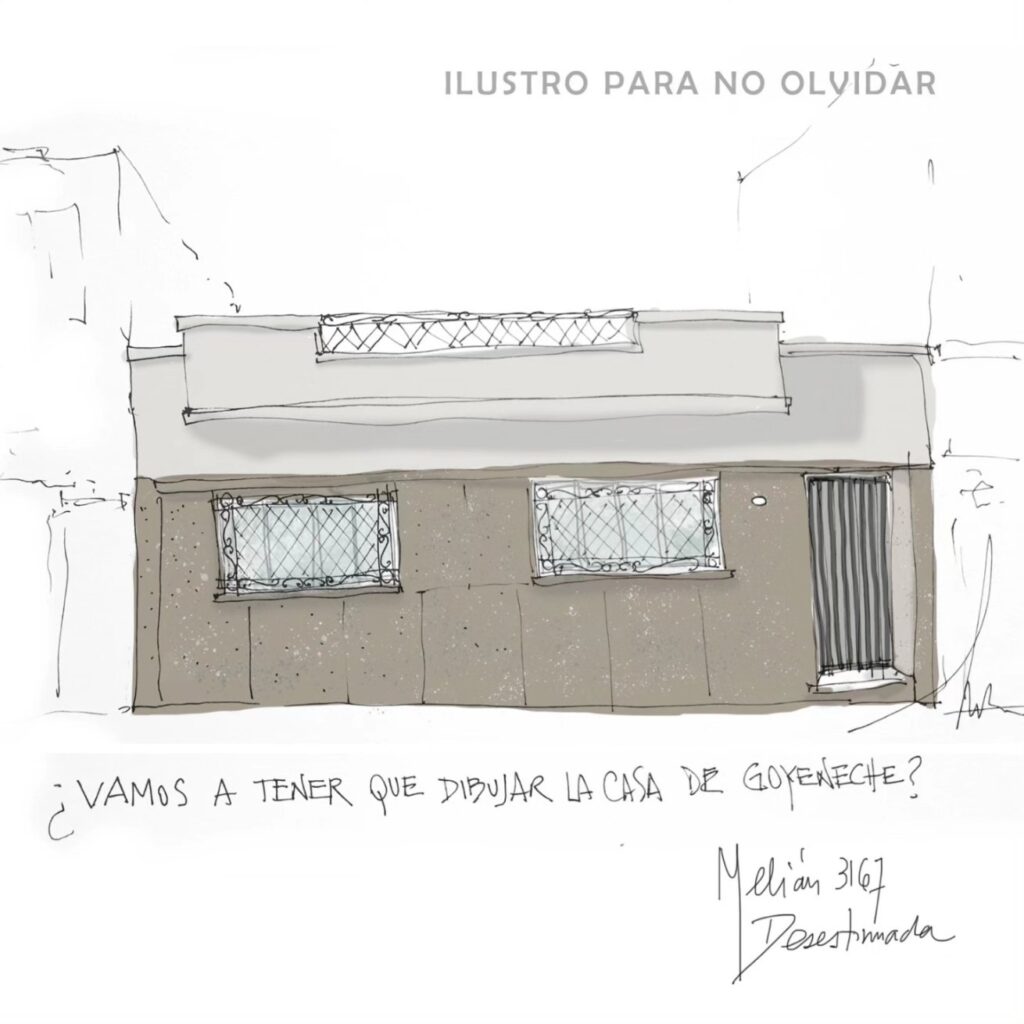 Ilustro Para No Olvidar: la arquitecta Natalia Kerbabian homenajeó a la casa de Roberto Goyeneche