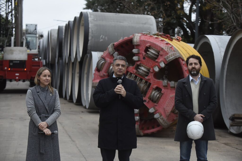 Jorge Macri anunció nuevas obras del Plan Hidráulico para beneficiar a 850.000 vecinos