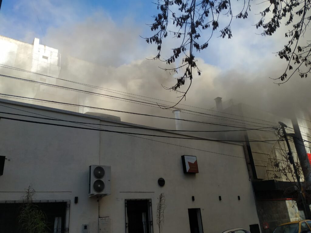 Almagro: incendio en el restaurarte Don Carlos