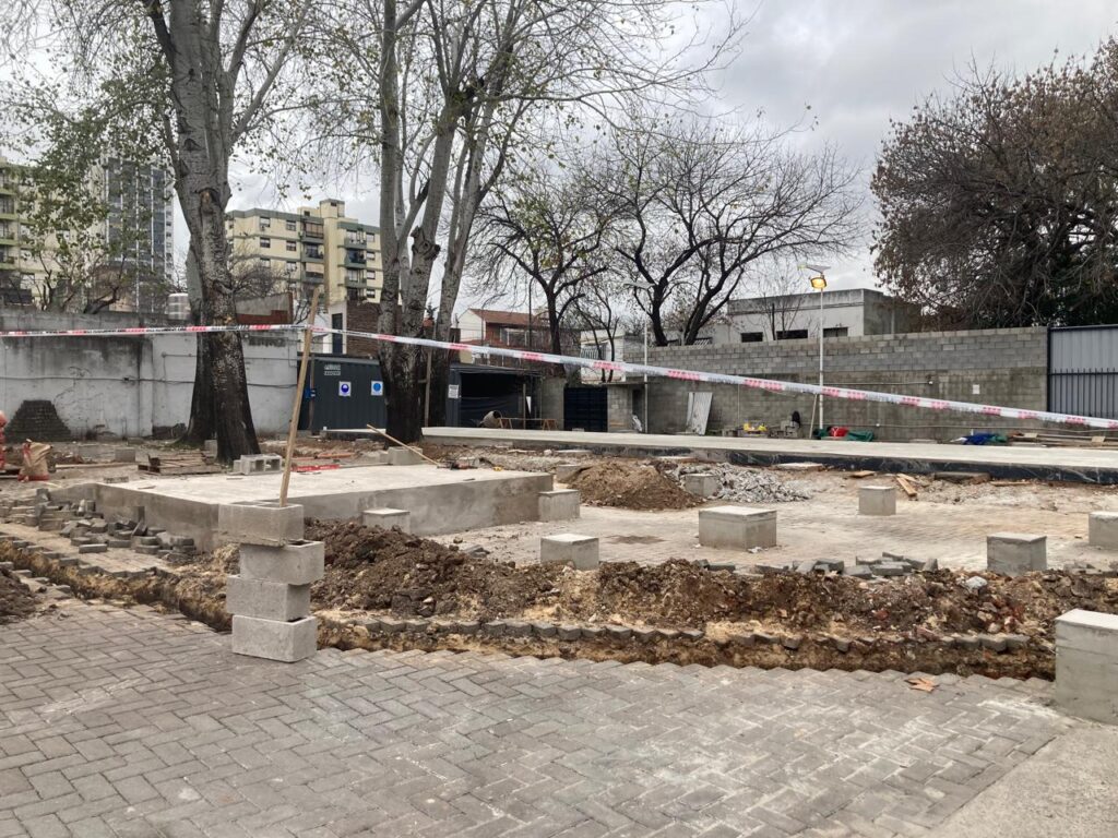 Saavedra: avanza la instalación de módulos para alojar detenidos y los vecinos llevaron su malestar al Consejo Consultivo Comunal