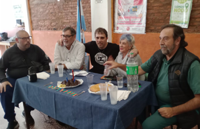 Comunas un Desafío cumplió años y lo festejo en el club Larrazábal