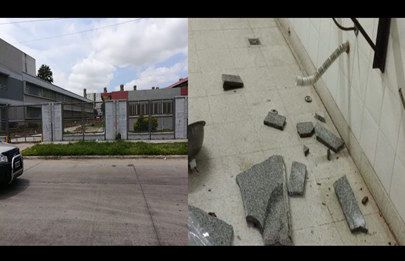 Vuelven a vandalizar una escuela de Villa Lugano