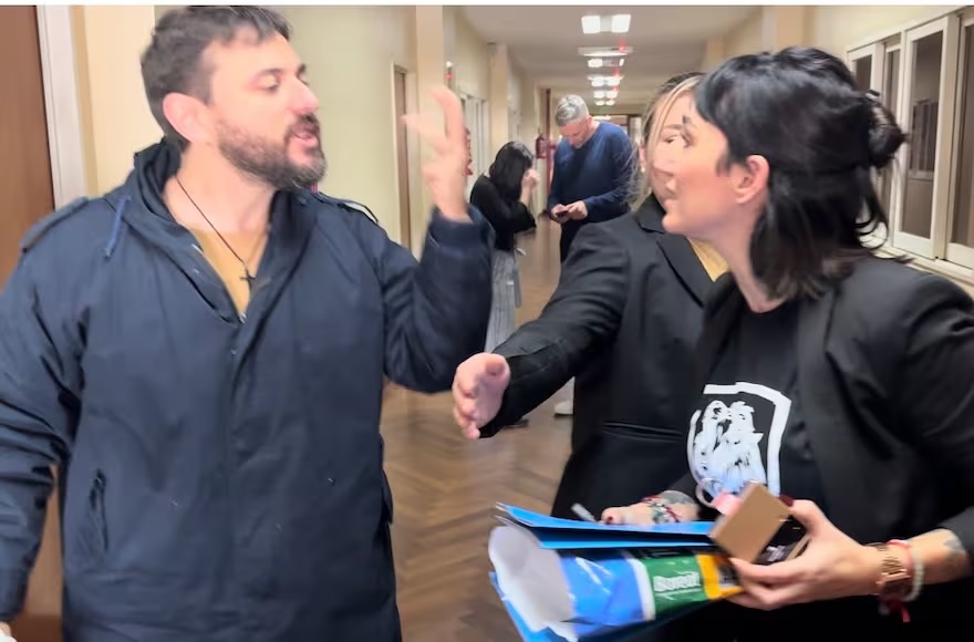 Alimentos en Capital Humano: tensa audiencia en tribunales entre Leila Gianni y Juan Grabois