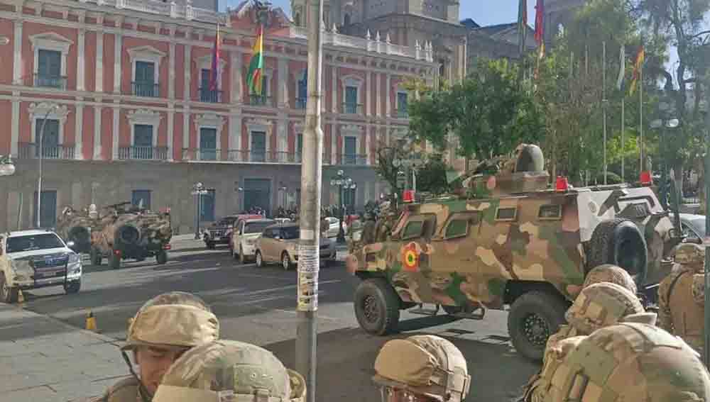 Repudio ante el intento de golpe de Estado en Bolivia