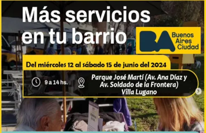 El programa Más servicios en tu barrio sigue en Lugano