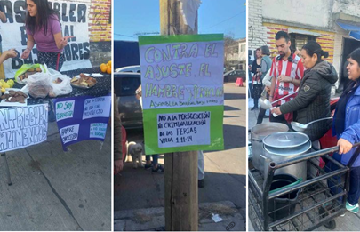 Merienda solidaria en apoyo a comedores de Bajo Flores