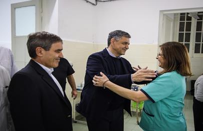 Recorrida por la nueva guardia pediátrica del Hospital Álvarez