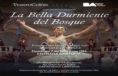 El teatro Colón llega al anfiteatro de Mataderos