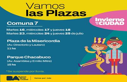Vuelve “Vamos las plazas” a la comuna 7