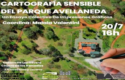 Parque Avellaneda: Cartografía sensible. Un Ensayo Colectivo de Impresiones Gráficas