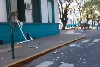 Explosión en el servicio de odontología del hospital Muñiz