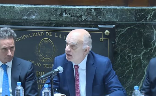 Nestor Grindetti: Primer informe de gestión y reclamos a la nación