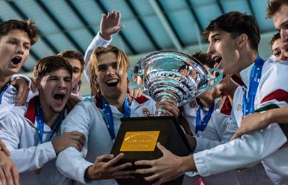 Hungría tricampeón de waterpolo en el Parque Olímpico