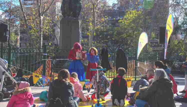 Vacaciones de invierno: espectáculos infantiles en las Plazas Almagro, Boedo, Canaro y Velasco Ibarra