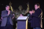 Mataderos: a 50 años de la muerte de Perón, hubo un acto para presentar el monumento de la Plazoleta Saavedra Lamas