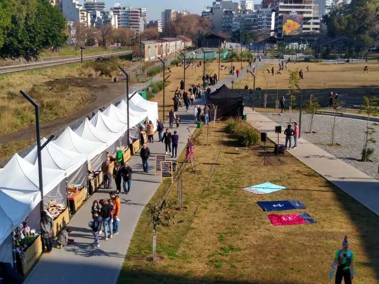 Se inauguró la tercera y ultima etapa del Parque Ferroviario Colegiales