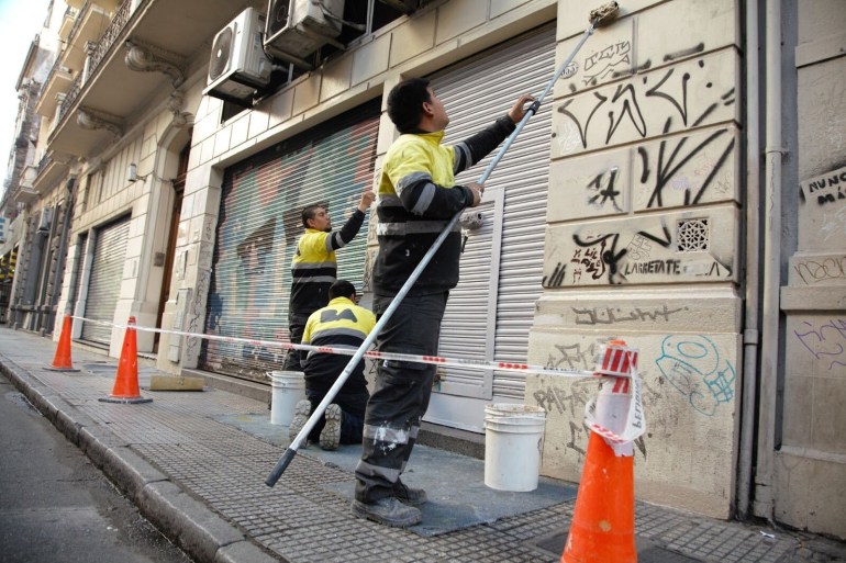La Ciudad recuperó más de 4 mil frentes vandalizados