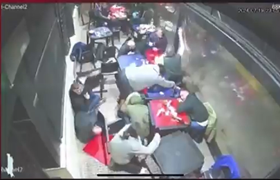 Robo piraña en restaurant en el Día del Amigo