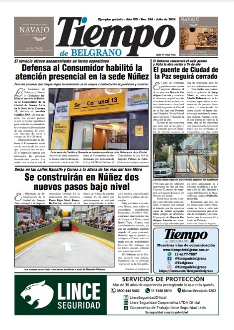 Nuestra edición impresa de julio 2024