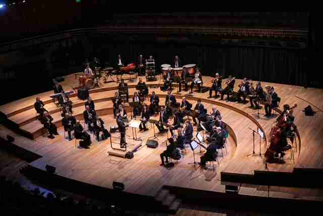 Balvanera: la Banda Sinfónica Nacional de Ciegos Pascual Grisolía toca en el Teatro Hebraica