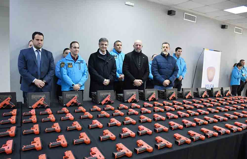 La Policía porteña sumó nuevas armas de letalidad reducida