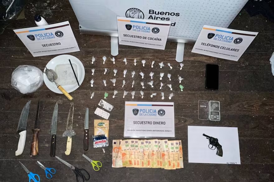 La Boca: detuvieron a dos personas por vender droga al lado de un Centro de Primera Infancia