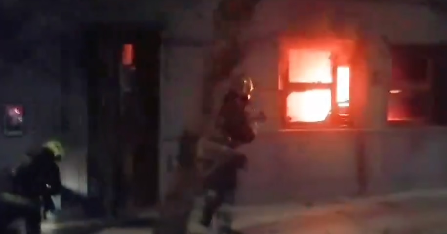 Palermo: incendio en un local gastronómico