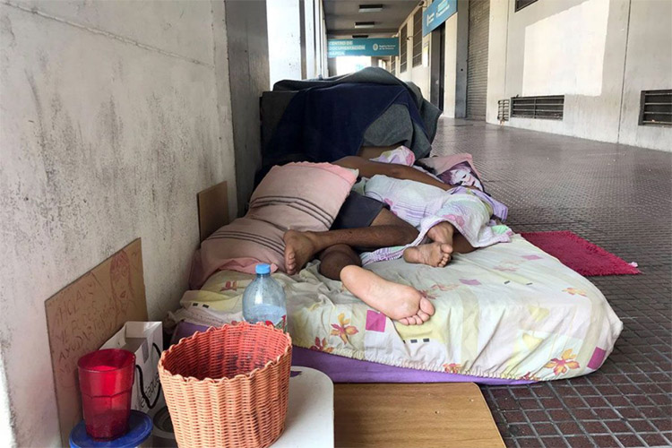 Fallecieron tres personas en situación de calle durante el fin de semana más frío del año