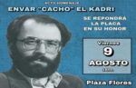 Homenaje a Cacho El Kadri en Flores
