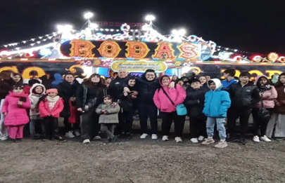Vecinos de Lugano visitaron el Circo Rodas