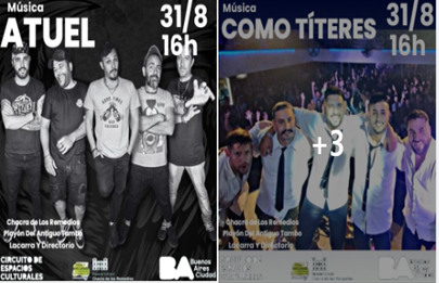 Agosto se va a puro rock en el Parque Avellaneda