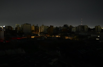 Apagón de grandes dimensiones en el sur porteño