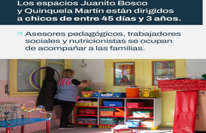 El Gobierno de Jorge Macri reemplaza jardines con guarderías
