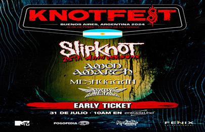 Knotfest Argentina 2024 se realizará en el Parque Roca
